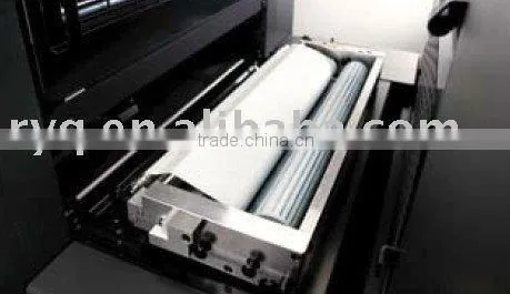 Automatic blanket wash cloth roll