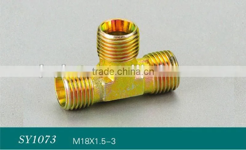 Tee ironconnector,M18pipe fitting