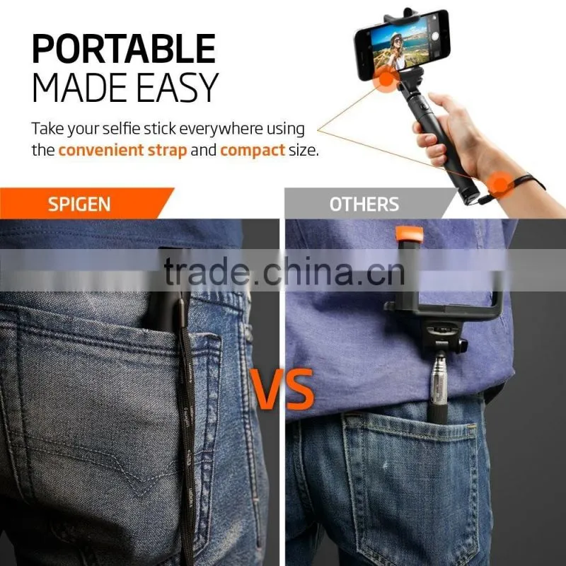Bluetooth Selfie Stick Wireless Mobile Phone Monopod,mobile phone use wireless selfie monopod,Lightweight Type wireless monopod