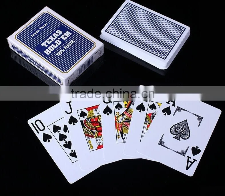 UV Resistant Printing Poker Bridge Solitaire Playing Cards,Competitive price custom playing poker cards---DH20619