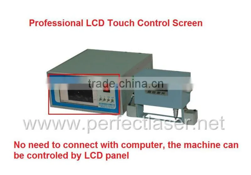 China Portable Automatic nameplate / sign / serial number / vin number / plate / stainless / dot peen marking machine for sale
