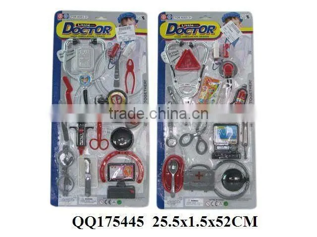 Plastic funny medical play set 2 models