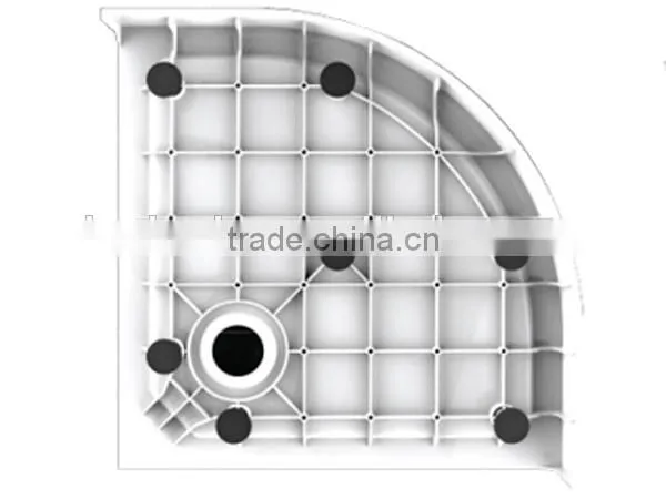 SUNZOOM shower tray 80x80,shower base for canada,curved shower base
