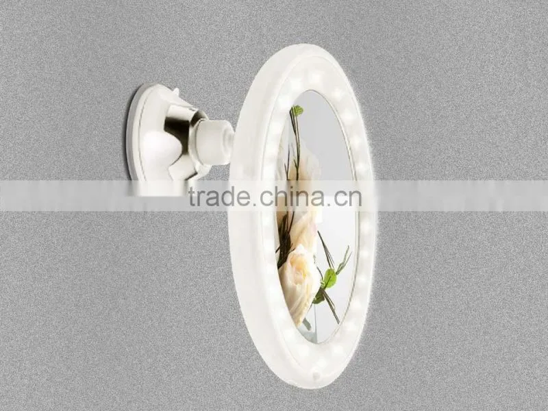 LED makeup mirror lighted Touch sensor mirror with adjustable lighting