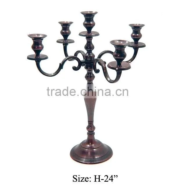 Candelabra 5 candle, candelabra, chandle holder, wedding candelabra