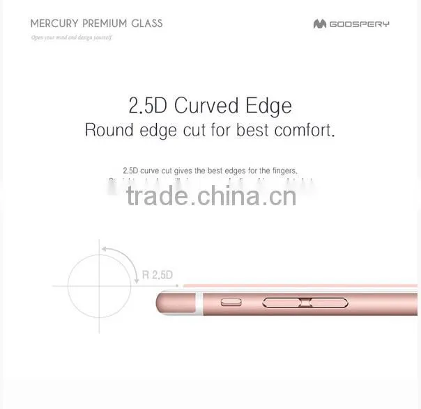 9h 0.26mm mercury tempered glass retail packaging for sony m4 aqua, for sony glass screen protector