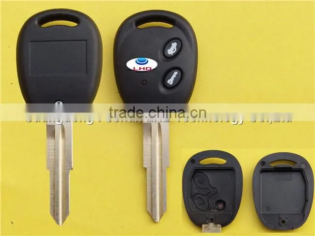 New style chevy 2 buttons remote key cover for Chevrolet