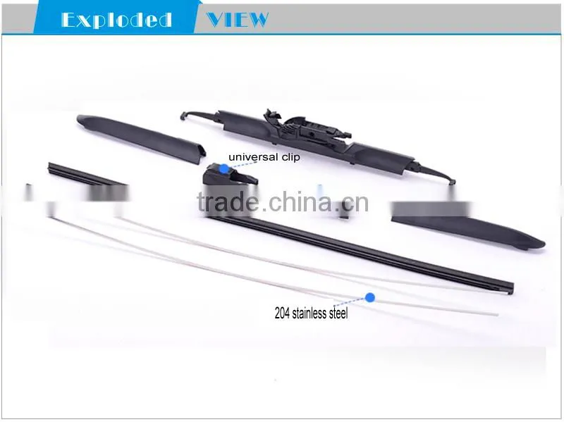 5 in One Adaptor Germany Patent Car accessories wiper blade windshield wiper T190