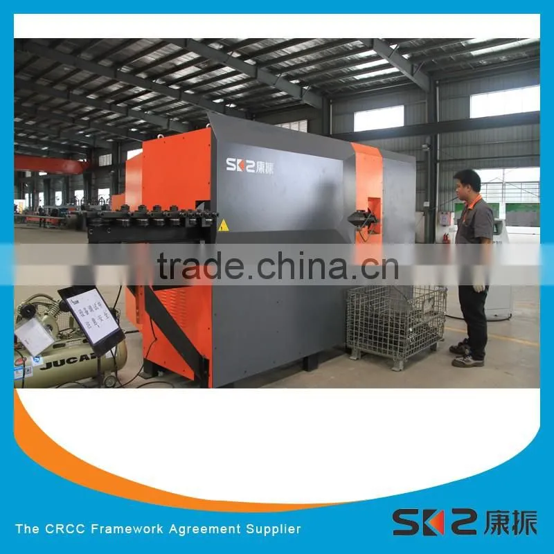 5-12mm double strand CNC automatic rebar stirrup bender machine price
