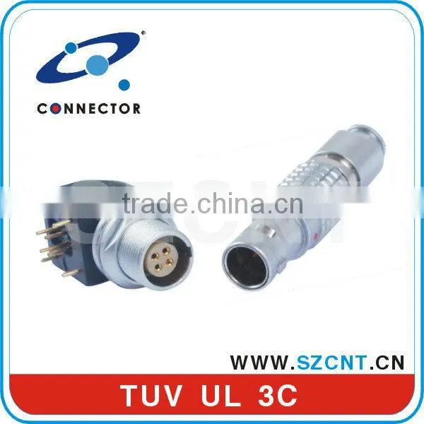 plastic push-pull electrical 5 pin pcb connector