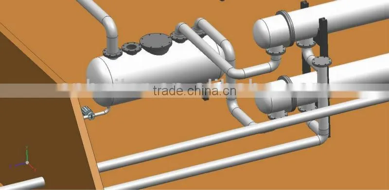 Batch type pyrolysis unit