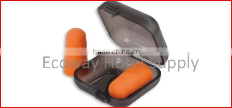 2015 Factory High Quality New Wholesale Hotel Cheap Foam Earplugs