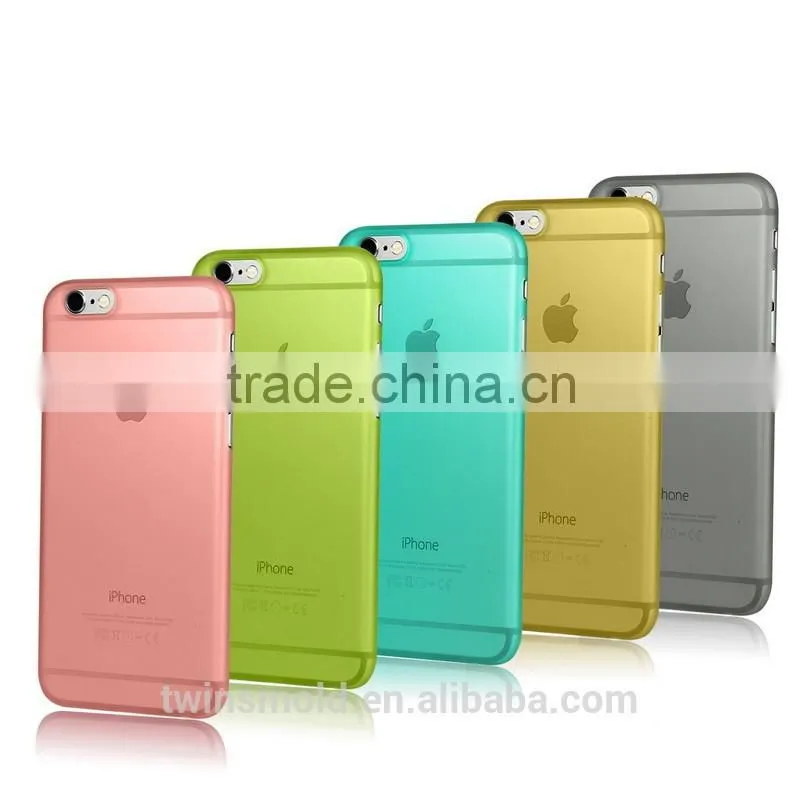 Simple style for apple iphone 6 case 4.7 inch, Ultra thin cover matte transparent pp for iPhone6/6s