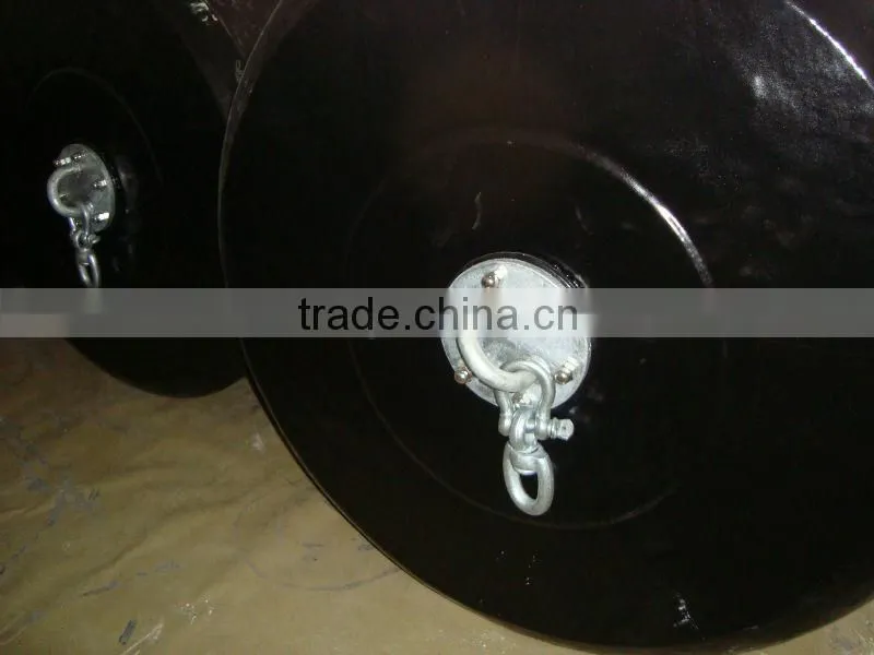 Polyurethane foam filled fender