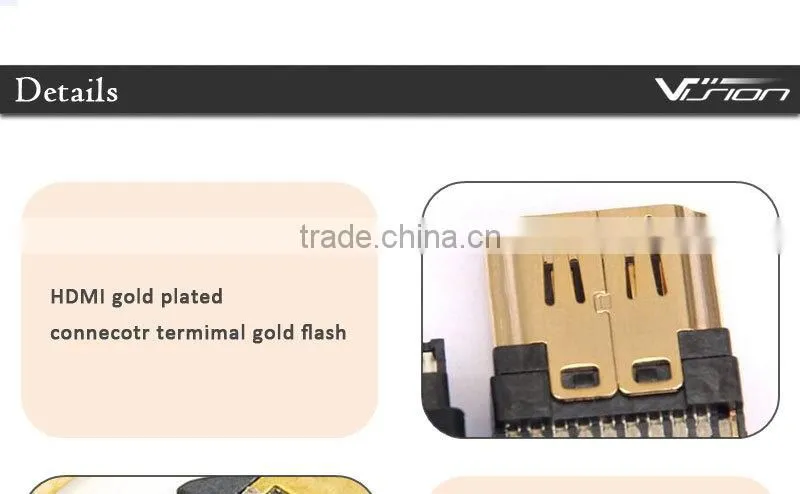 HDMI Male To Female Right Angle 90-360 Degree Adapter