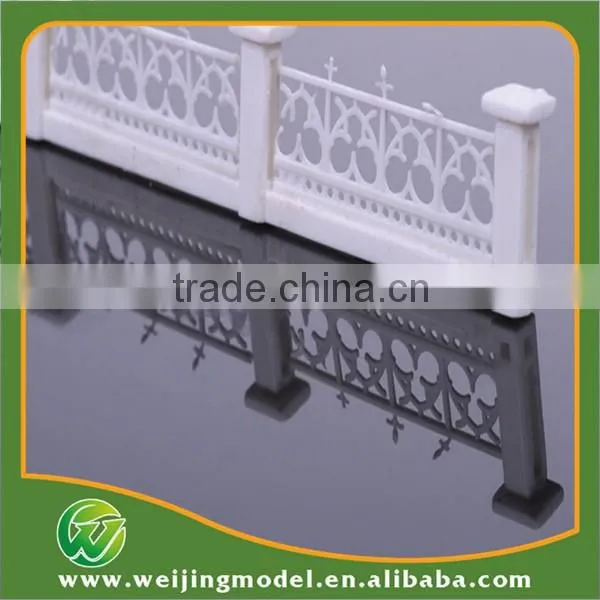 2016 new model fence in plastic in 1/100