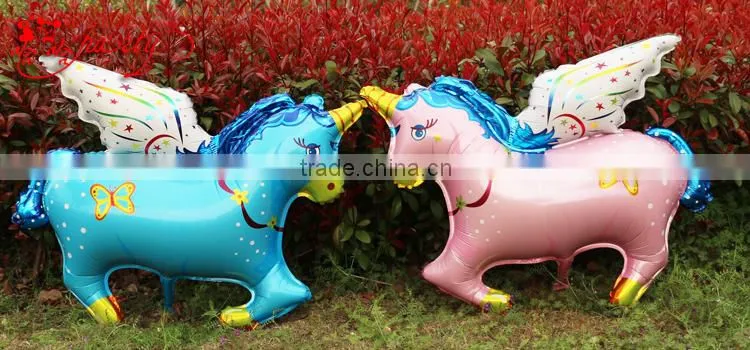 Now Rocking Pony Balloon Decoration,Birthday Party Favor Supply