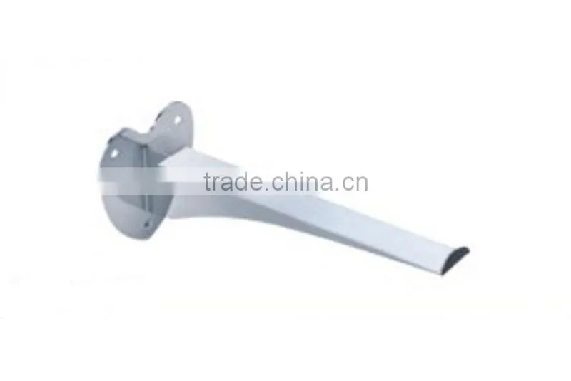 Wall mount metal bracket for wood
