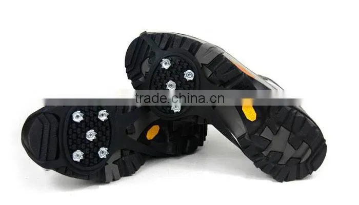 Good quality 5 spikes anti-slip snow ice cleats for shoes