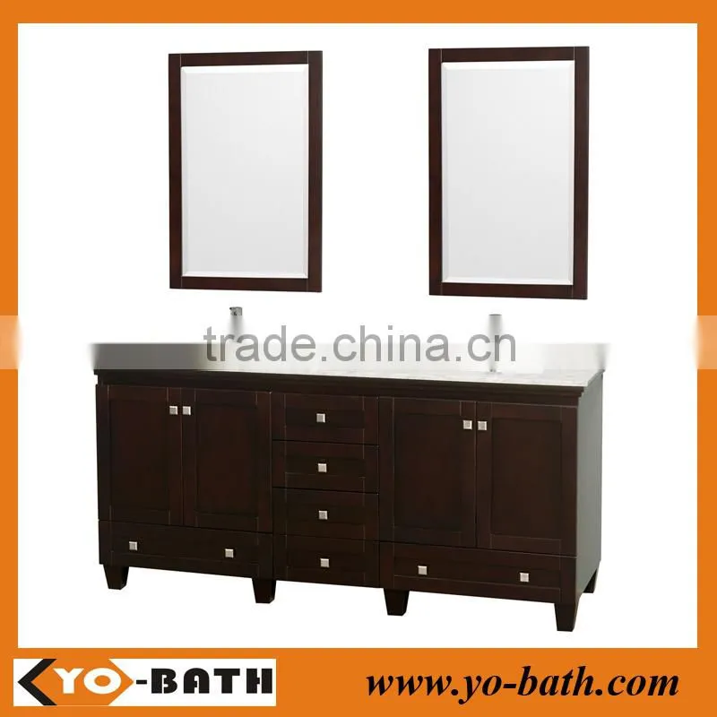 traditional bathroom vanitycabinet with marble countertop