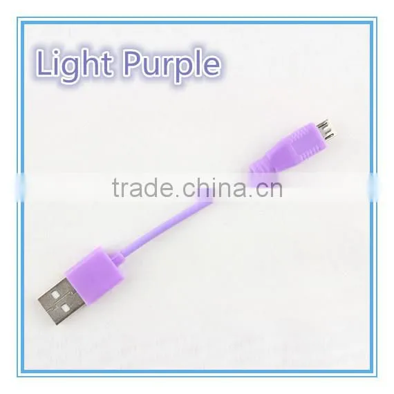 20cm Short Micro USB Cable,5 wire Micro Mini USB Cable,USB Data Sync Cable for smartphone