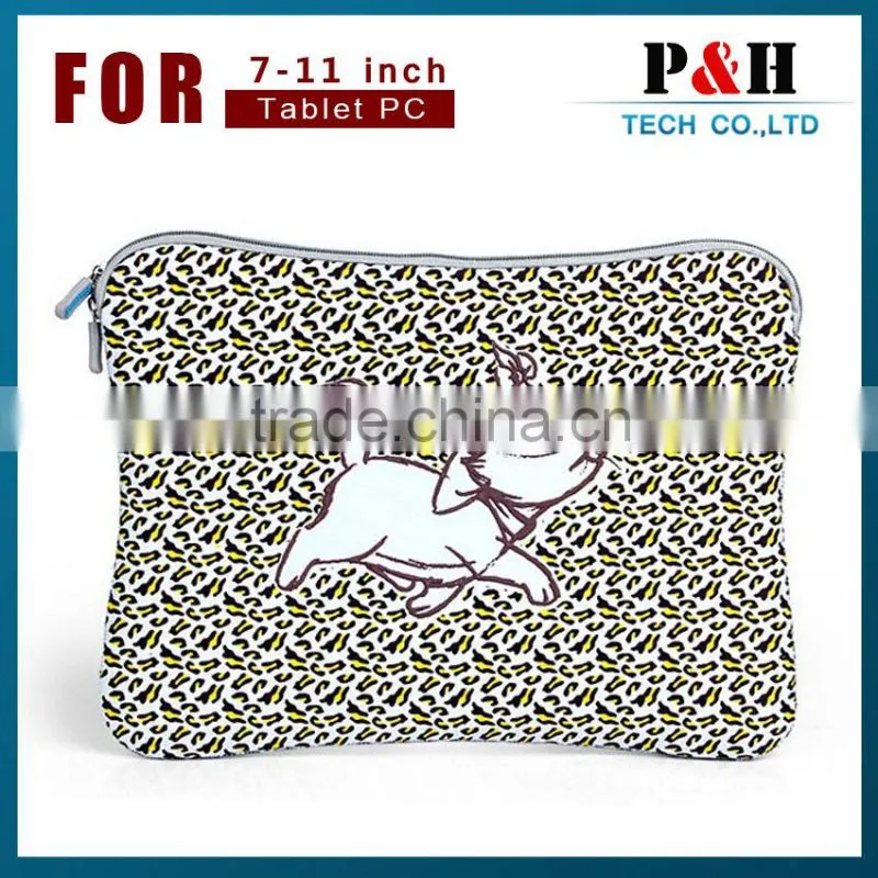 15 inch neoprene laptop bag with custom print