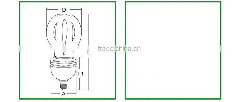 55W T5 CFL Energy Saving Bulbs