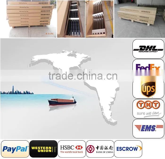 hot transfer coating separated pressure solar water heater