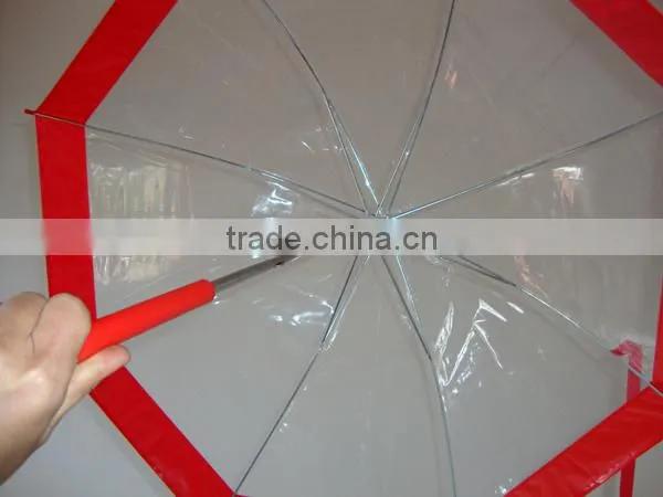 23" Creative POE Bubble Umbrella, Clear Bubble Dome Umbrella