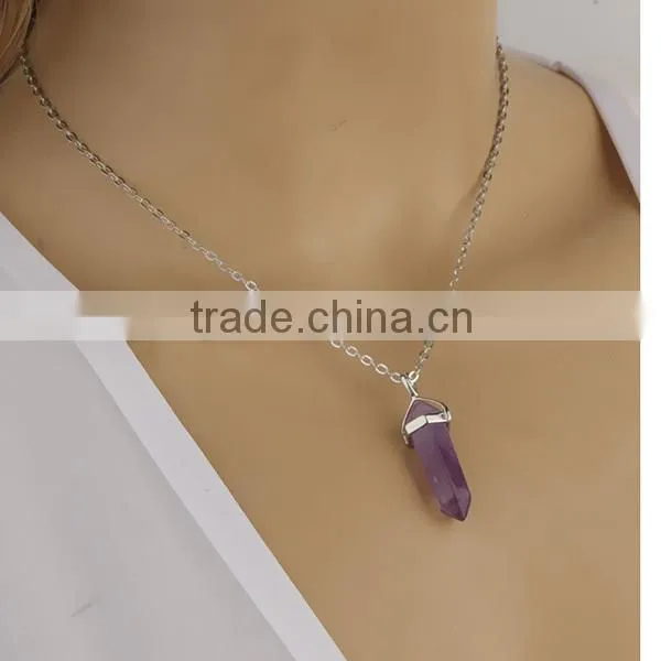 sample order glass bullet rectangle cheap necklace pendants