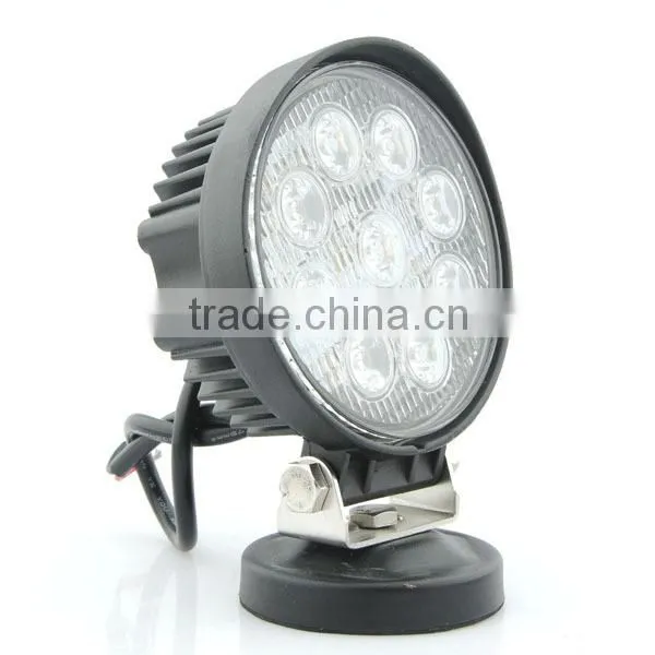 12volt Led Work Light 27W for Car, Mining Truck, SUV, Heavy Machine