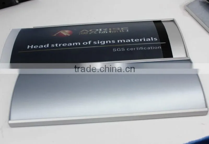 Manufacturer sign aluminum profile in China