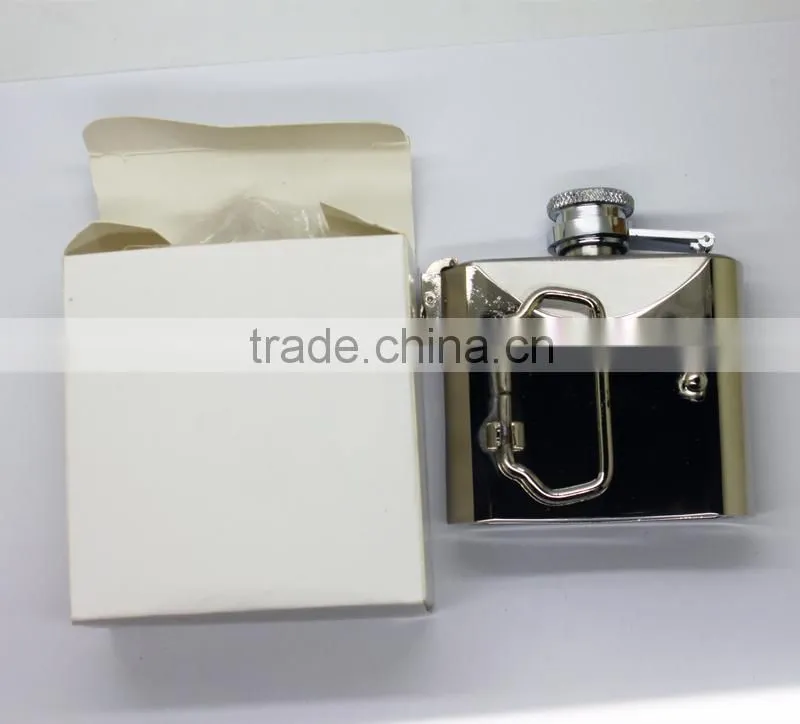 500ml laser welding copper black alcohol 6oz disposable hip flask with cigarette case