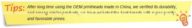 Max Encad Printhead with Cartridge for 1200I/1000I with Chip