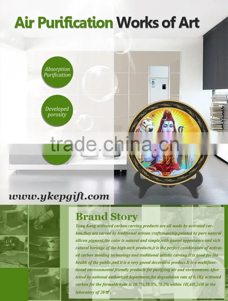 Cheap plate crafts religious indian handicrafts wholesale