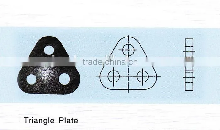 delta mooring plate