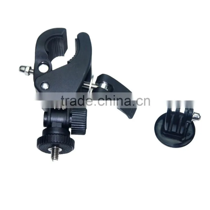 New accessories for Gopro Bicycle Accessories Bike Clip Bracket & Adapter For GoPro Hero 3/3+/2/1