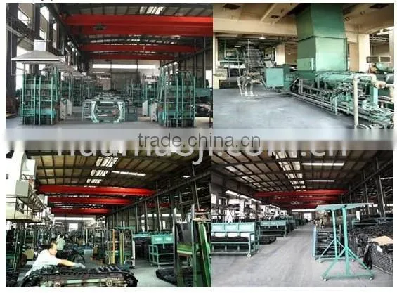 rubber crawler track, rubber track, rubber track undercarriage