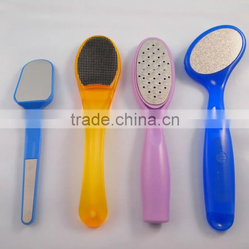 Double side metal & sandpaper pedicure foot file