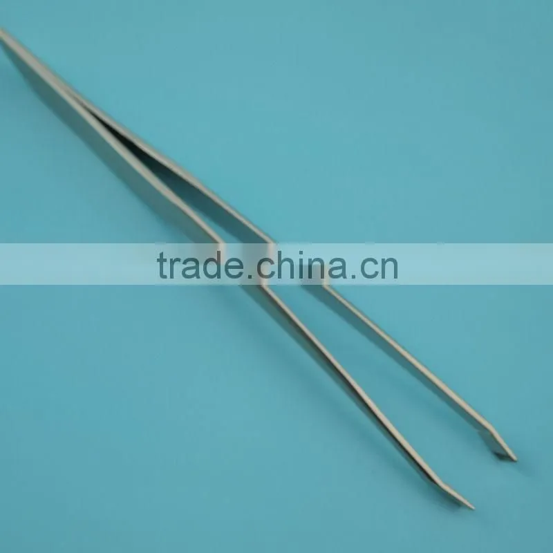 Pearl nickel finished fashional vetus tweezer