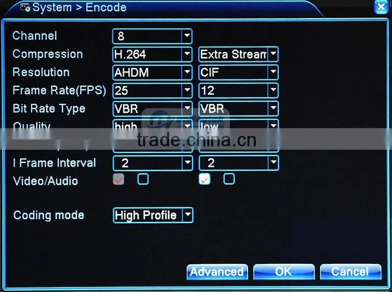 CCTV DVR 8 Channel With Hi3531 AHD DVR 720P Real Time 8Ch Playback DVR Recorder Max to 4TB