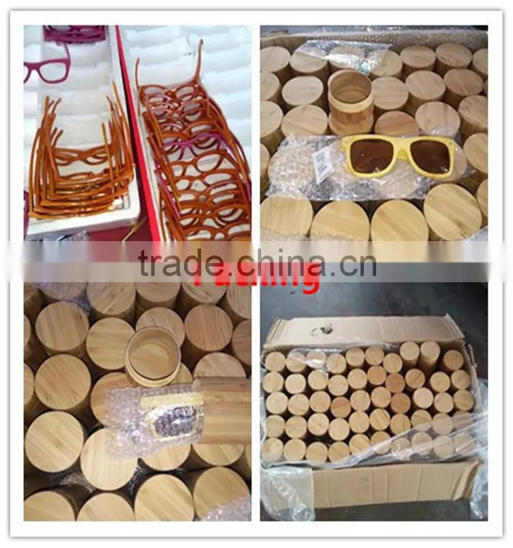 High Quality New Arrival Cycle Sunglasses Polarized Wooden Sunglasses