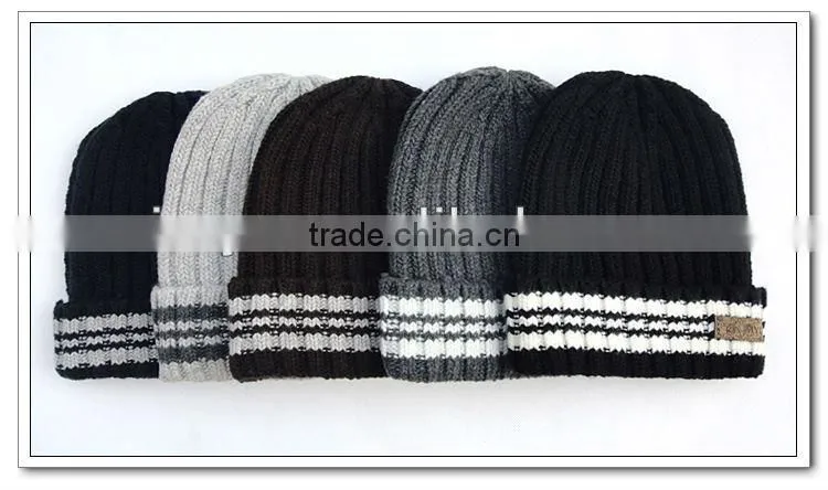 hot sell knitted hat with your logo
