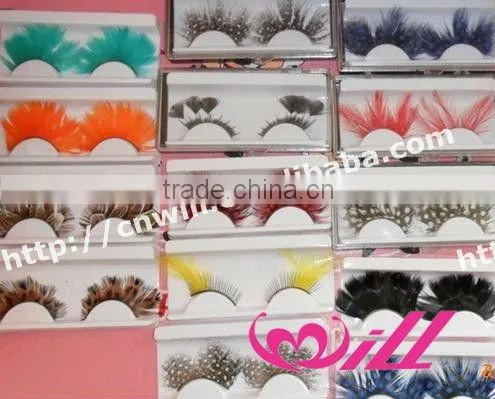False Eyelashes Fashionable Fake eyelashes Colorful False Eyelashes Crazy False Eyelash
