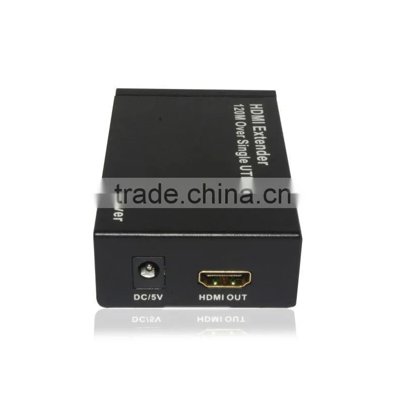 HDMI extender over cat6x1 cat5ex1 1080p up to 120M 50 watt fm transmitter for hot video player