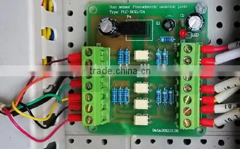 Solar tracking system sun sensor +controller
