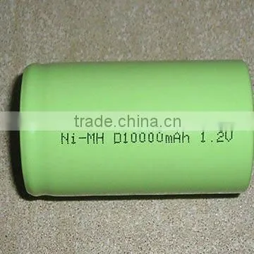Best price Ni-MH Battery/Ni-MH D10000MAH for electronic toys