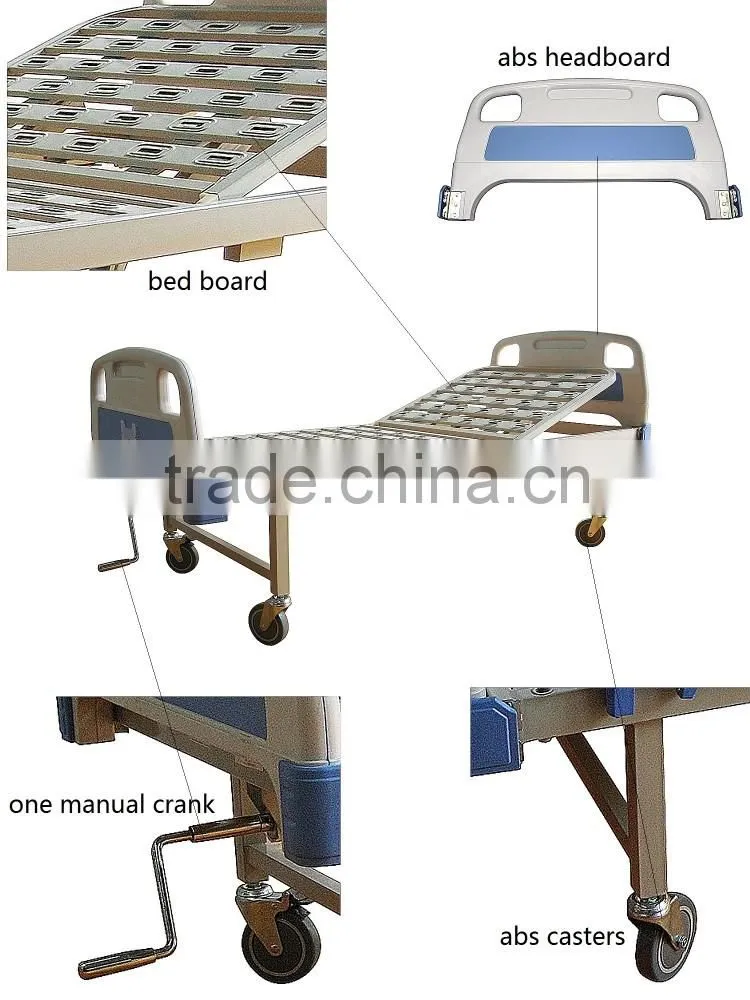 Cheap Plastic ABS Hospital Bed Head And Foot Board For Sale