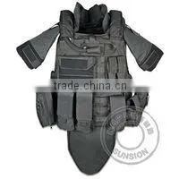 Police Tactical Vest Waterproof and Flame Retardant Nylon SGS Standard