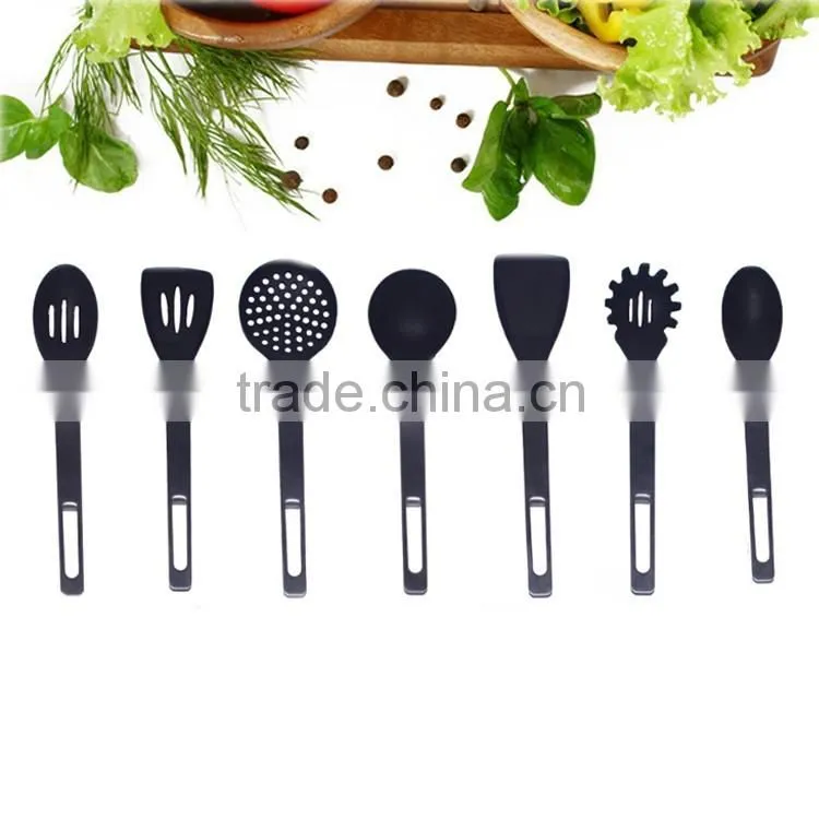 High quality Silicone Kitchen Utensils With Stainless Steel Handle Of Cooking utensils With FDA LFGB Certification